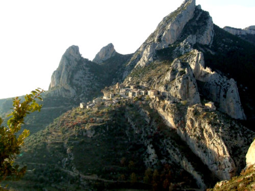 Escalade à Abella de la Conca en Espagne