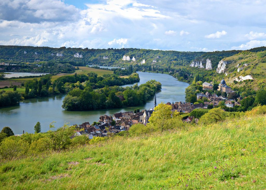 Stage d'escalade en falaises aux Andelys à côté de Paris