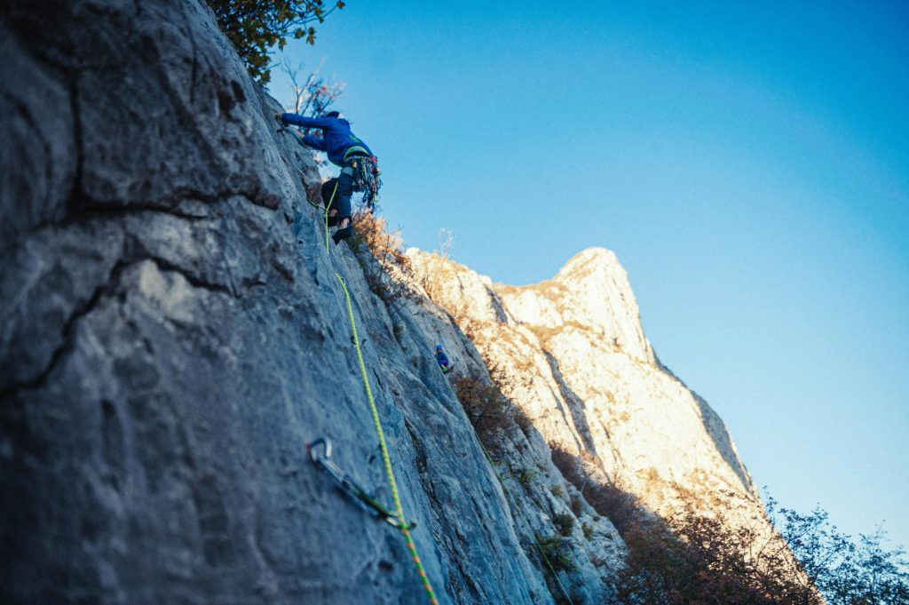 Escalade à Presles dans le Vercors