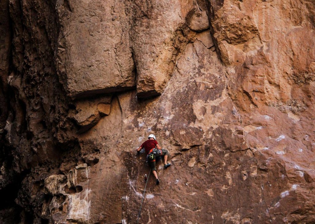 Escalade en falaises en Espagne