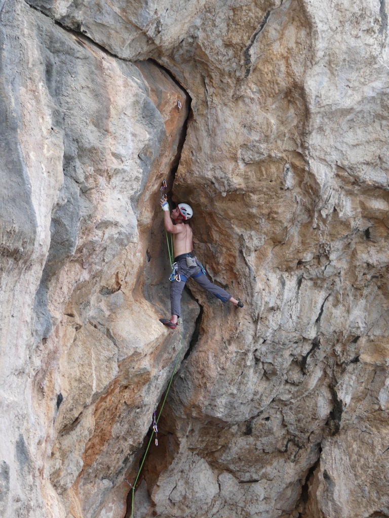 Fissure à The Beach - Kalymnos - Grèce