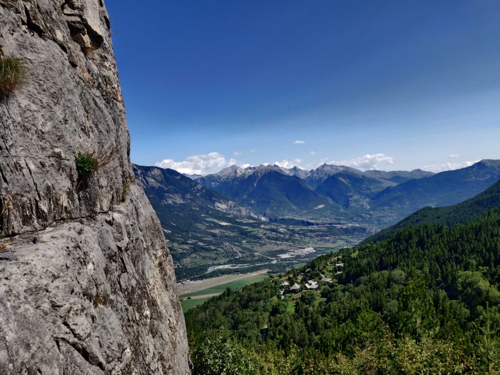 Falaises d'escalade à Briançon