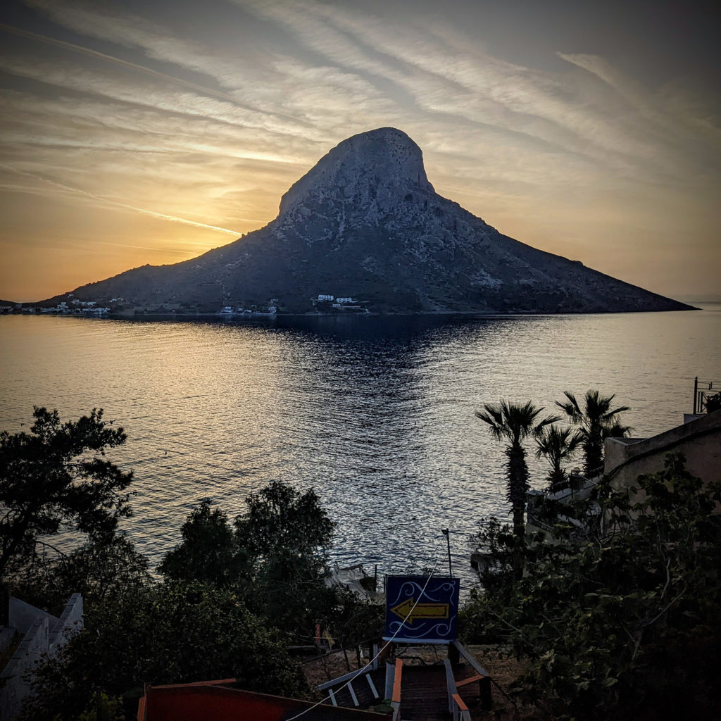 Vue sur Telendos - Kalymnos - Grèce