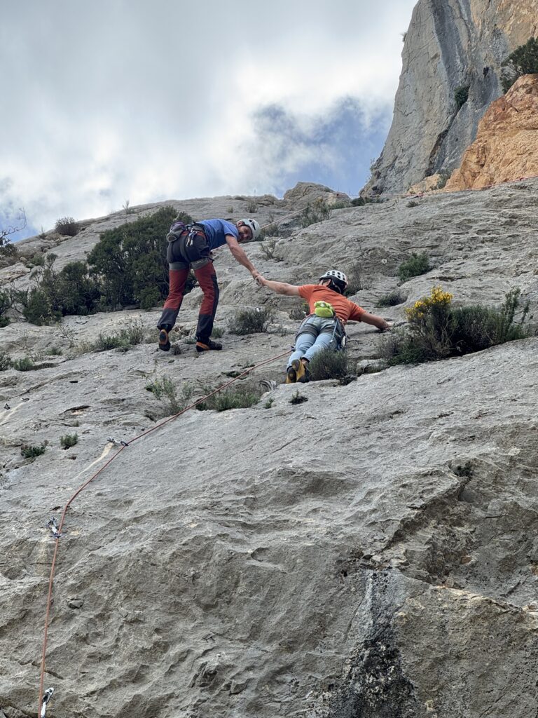 Le check en ascension ! Abella de la Conca - Espagne